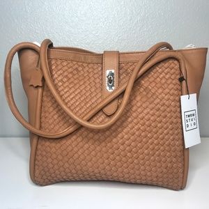 TMRW Studio Genuine Leather Shoulder Bag